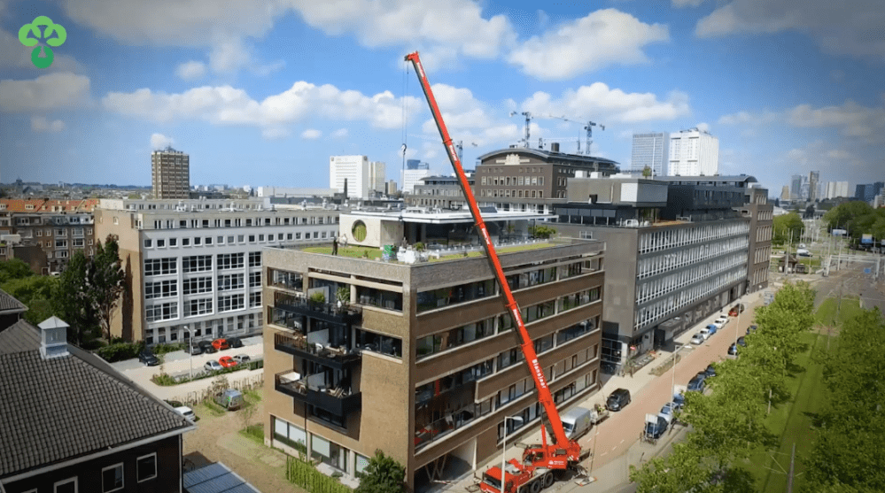 Daktuin 'The penthouse project' Rotterdam